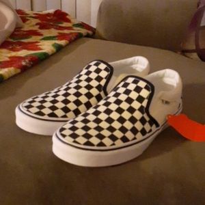 Checkerboard Mens sz 8 vans